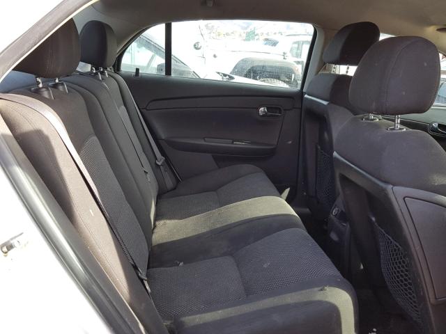 1G1ZH57B49F105163 - 2009 CHEVROLET MALIBU 1LT WHITE photo 6