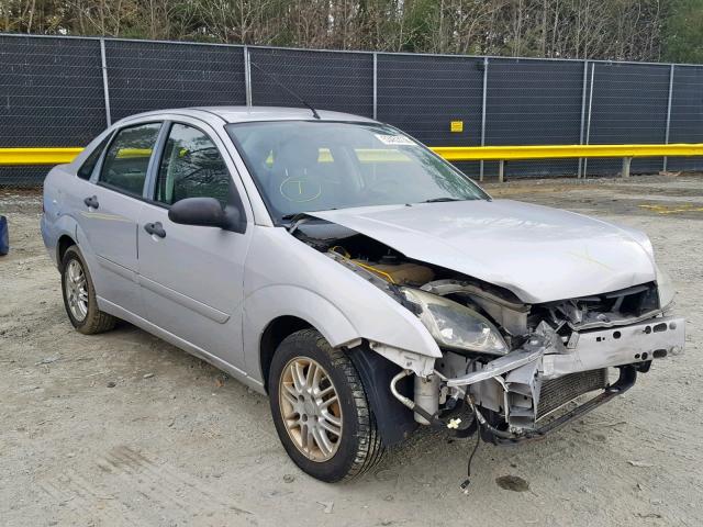 1FAFP34N87W330091 - 2007 FORD FOCUS ZX4 SILVER photo 1