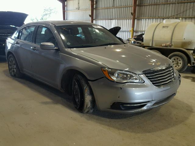 1C3CCBAB9DN640740 - 2013 CHRYSLER 200 LX GRAY photo 1