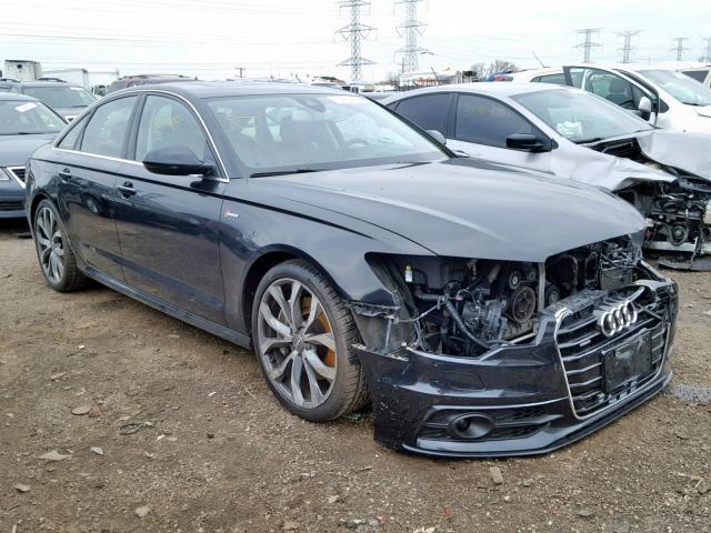 WAUJGAFC5CN144431 - 2012 AUDI A6 PRESTIG BLACK photo 1