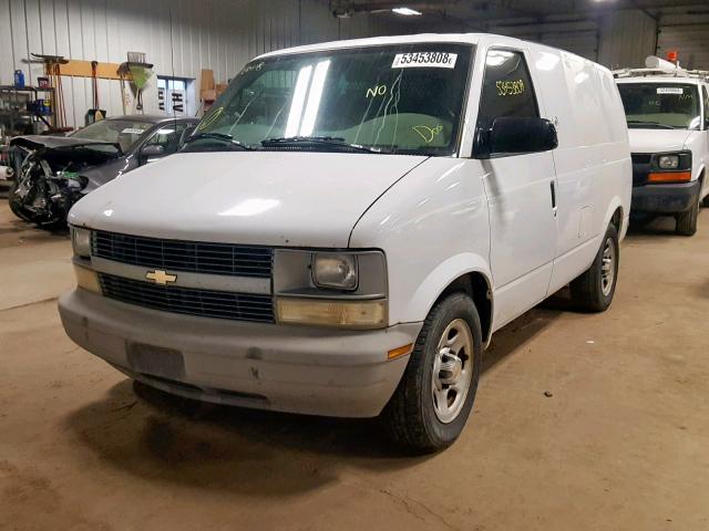 1GCDL19X25B124703 - 2005 CHEVROLET ASTRO WHITE photo 1