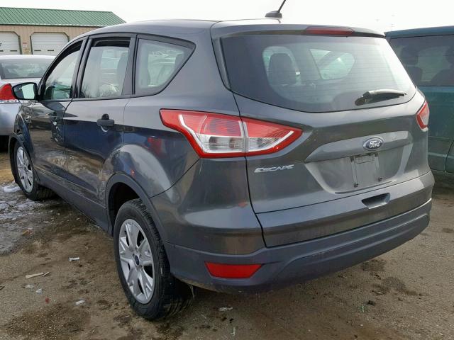 1FMCU0F75FUA15421 - 2015 FORD ESCAPE S GRAY photo 3