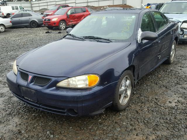 1G2NF52E04M583487 - 2004 PONTIAC GRAND AM S BLUE photo 2