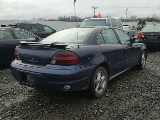 1G2NF52E04M583487 - 2004 PONTIAC GRAND AM S BLUE photo 4