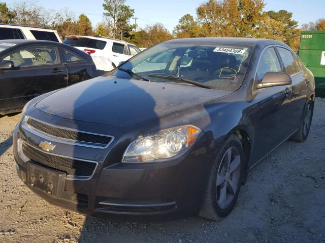 1G1ZC5E18BF197439 - 2011 CHEVROLET MALIBU 1LT GRAY photo 2