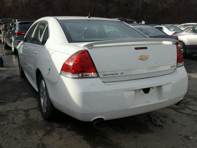 2G1WB5E37G1101547 - 2016 CHEVROLET IMPALA LIM WHITE photo 3