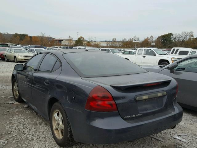 2G2WP552981114029 - 2008 PONTIAC GRAND PRIX CHARCOAL photo 3