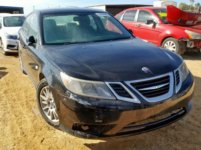 YS3FB49Y681014813 - 2008 SAAB 9-3 2.0T BLACK photo 1