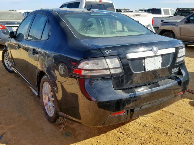 YS3FB49Y681014813 - 2008 SAAB 9-3 2.0T BLACK photo 3