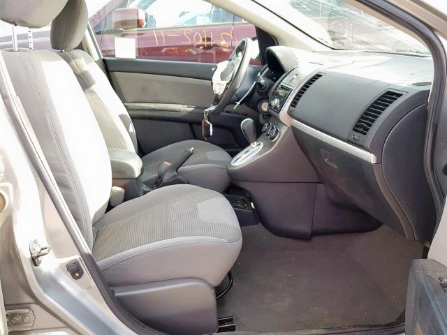 3N1AB6AP7BL687130 - 2011 NISSAN SENTRA 2.0 GRAY photo 5