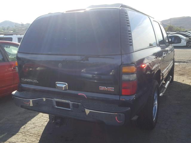 1GKEC16T34J183273 - 2004 GMC YUKON XL C BLUE photo 4