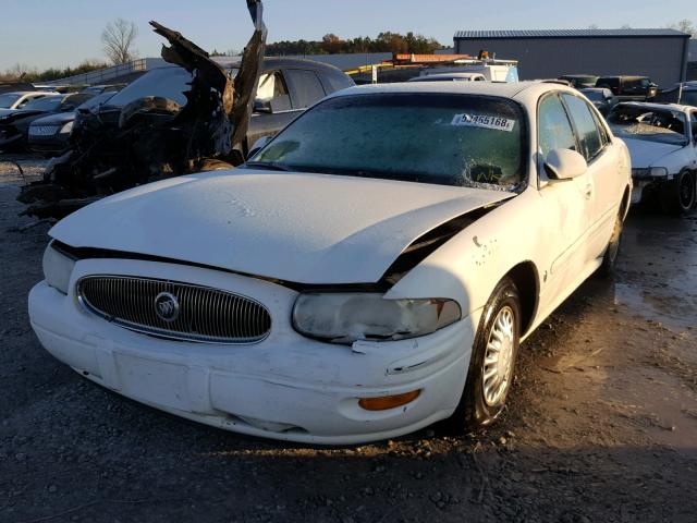 1G4HP54K824163364 - 2002 BUICK LESABRE CU WHITE photo 2