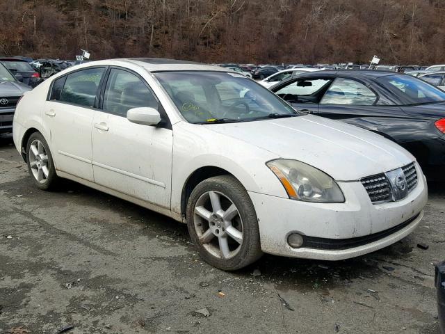 1N4BA41E74C894547 - 2004 NISSAN MAXIMA SE WHITE photo 1