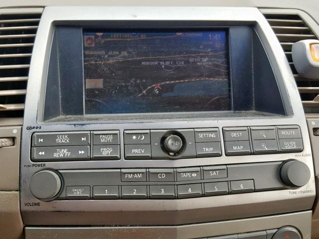 1N4BA41E74C894547 - 2004 NISSAN MAXIMA SE WHITE photo 9