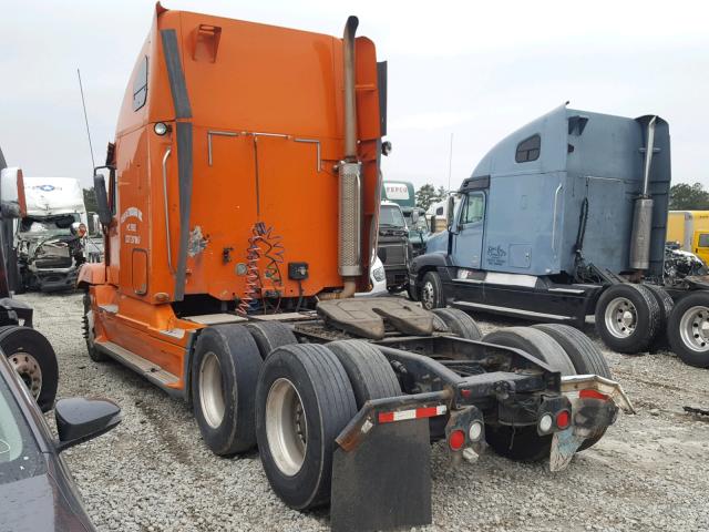 1FUJBBCK77LW35046 - 2007 FREIGHTLINER CONVENTION ORANGE photo 3