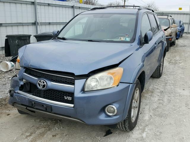 JTMBK31V69D001674 - 2009 TOYOTA RAV4 LIMIT BLUE photo 2