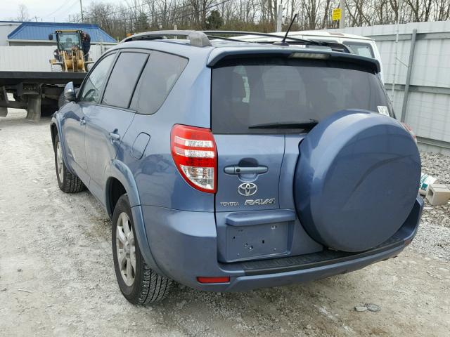 JTMBK31V69D001674 - 2009 TOYOTA RAV4 LIMIT BLUE photo 3