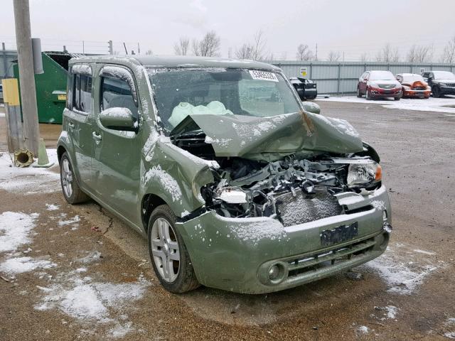 JN8AZ28R39T108539 - 2009 NISSAN CUBE BASE GREEN photo 1