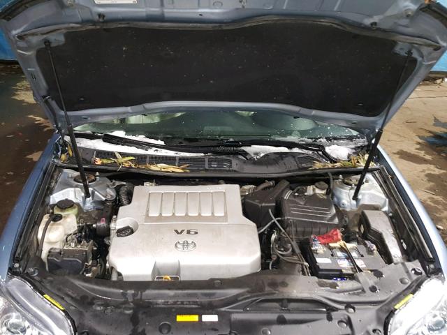 4T1BK3DB8CU452092 - 2012 TOYOTA AVALON BAS BLUE photo 7