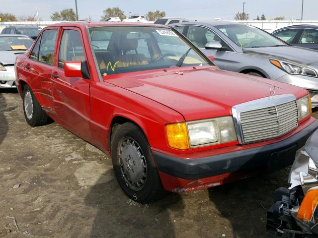 WDBDA29D6NF914899 - 1992 MERCEDES-BENZ 190 E 2.6 RED photo 1