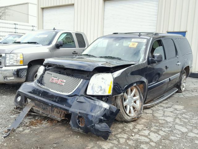 1GKFC66838J193210 - 2008 GMC YUKON XL D BLACK photo 2