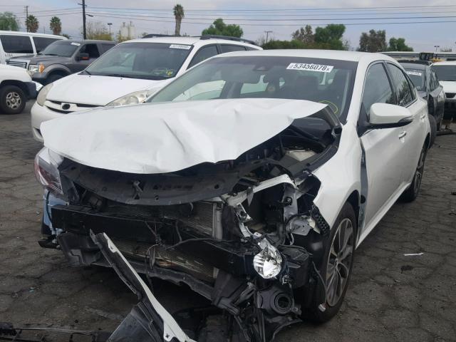 4T1BK1EB2HU254716 - 2017 TOYOTA AVALON XLE WHITE photo 2