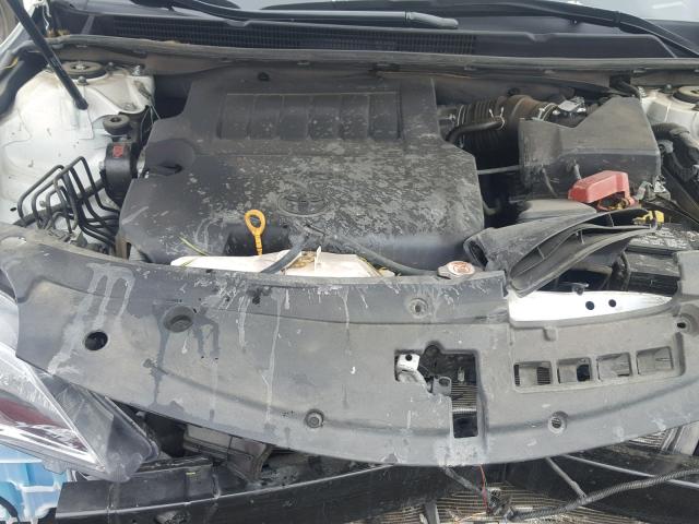 4T1BK1EB2HU254716 - 2017 TOYOTA AVALON XLE WHITE photo 7