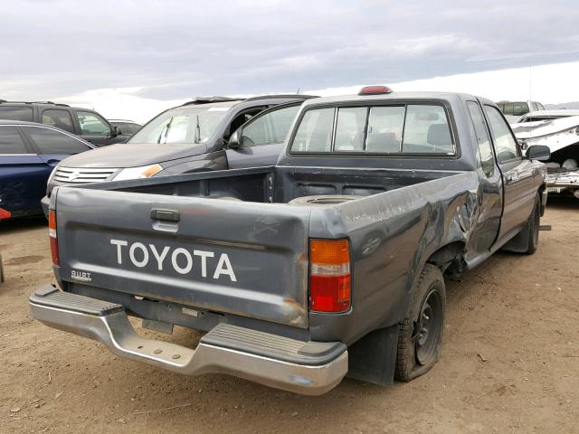 4TARN93P2RZ308491 - 1994 TOYOTA PICKUP 1/2 GRAY photo 4