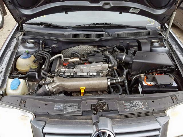 3VWSE69M53M118420 - 2003 VOLKSWAGEN JETTA GLS GRAY photo 7