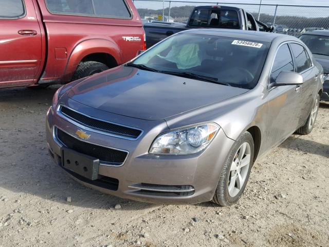 1G1ZC5E12BF211982 - 2011 CHEVROLET MALIBU 1LT TAN photo 2