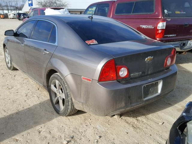 1G1ZC5E12BF211982 - 2011 CHEVROLET MALIBU 1LT TAN photo 3