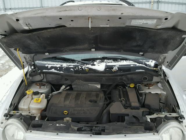 1J8FF47W88D565779 - 2008 JEEP COMPASS SP SILVER photo 7