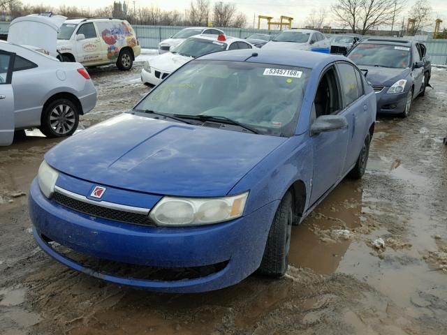 1G8AJ54F84Z208040 - 2004 SATURN ION LEVEL BLUE photo 2