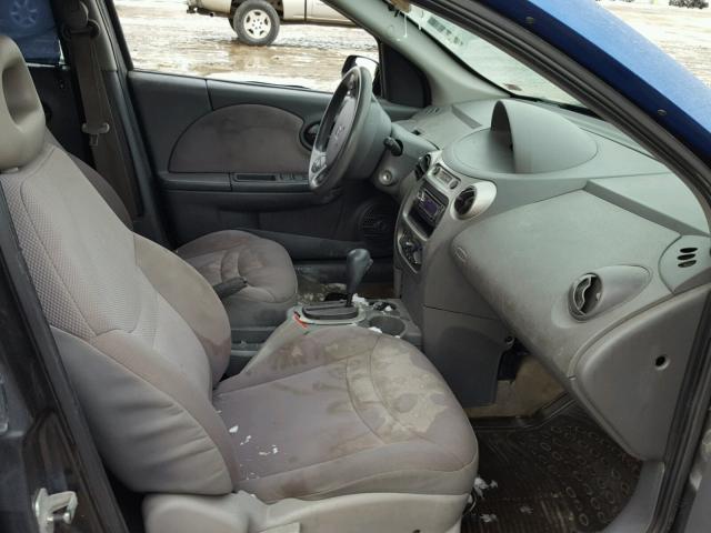 1G8AJ54F84Z208040 - 2004 SATURN ION LEVEL BLUE photo 5
