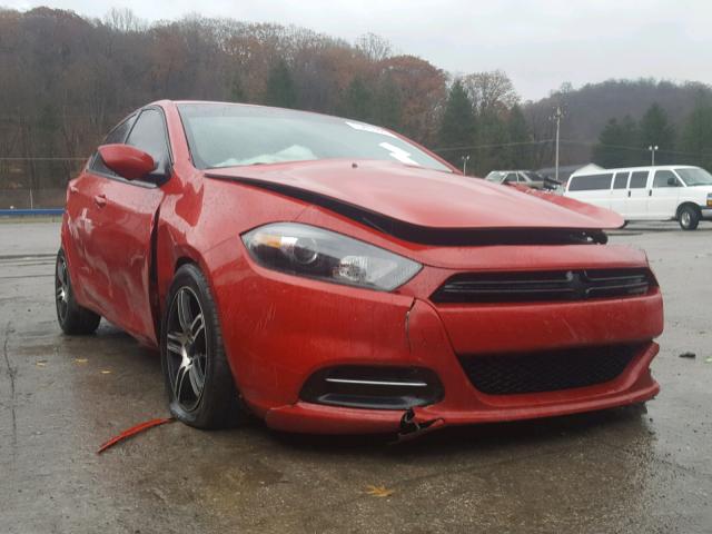 1C3CDFBB4ED903050 - 2014 DODGE DART SXT RED photo 1