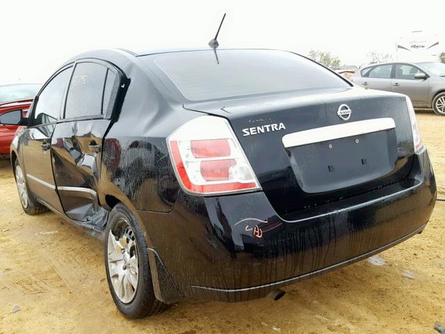 3N1AB6AP4AL708482 - 2010 NISSAN SENTRA 2.0 BLACK photo 3