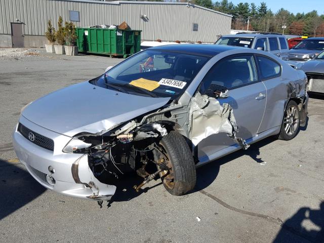 JTKDE167380221152 - 2008 TOYOTA SCION TC Gümüş foto 2