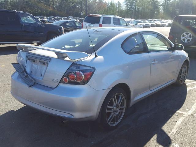 JTKDE167380221152 - 2008 TOYOTA SCION TC Gümüş foto 4