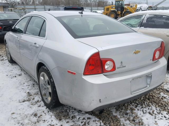 1G1ZH57B494210443 - 2009 CHEVROLET MALIBU 1LT 银色 照片 3