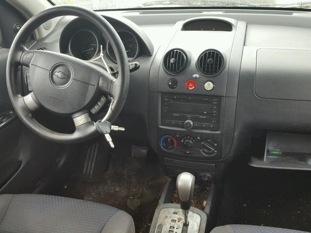 KL1TD66628B002923 - 2008 CHEVROLET AVEO BASE Mavi foto 9