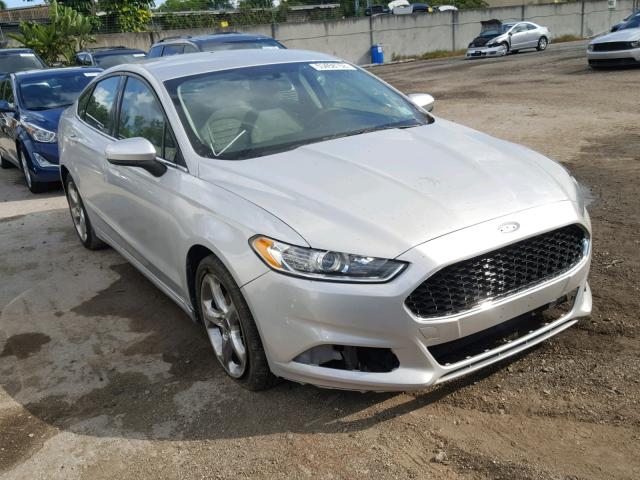 3FA6P0G71GR211376 - 2016 FORD FUSION S SILVER photo 1