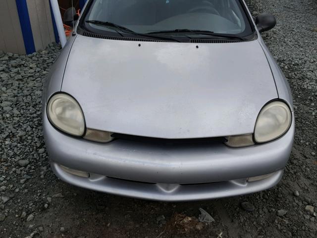 1B3ES46C21D101738 - 2001 DODGE NEON SE SILVER photo 9