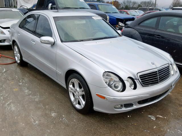 WDBUF56J16A962659 - 2006 MERCEDES-BENZ E 350 SILVER photo 1