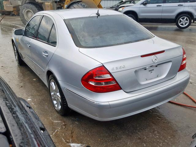 WDBUF56J16A962659 - 2006 MERCEDES-BENZ E 350 SILVER photo 3