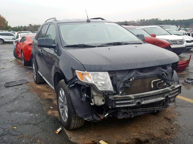 2FMDK3JC2ABB13000 - 2010 FORD EDGE SEL BLACK photo 1