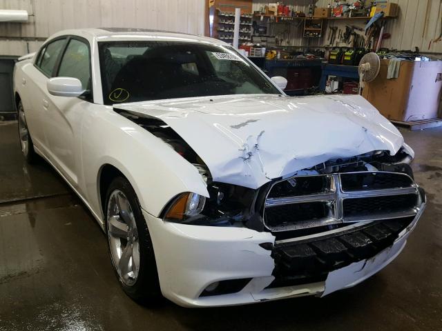 2C3CDXHG2CH244278 - 2012 DODGE CHARGER SX WHITE photo 1