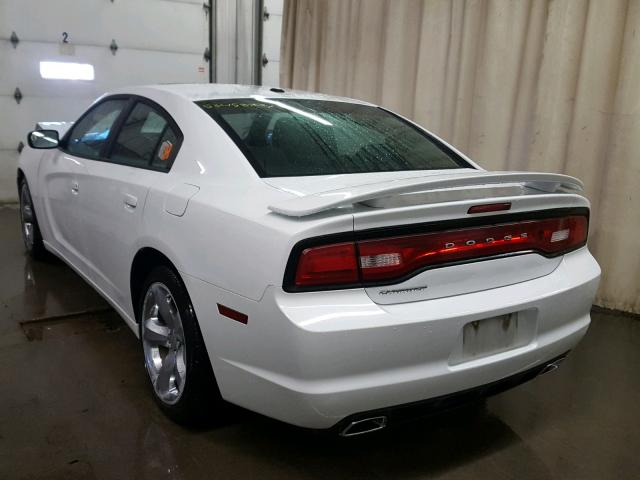 2C3CDXHG2CH244278 - 2012 DODGE CHARGER SX WHITE photo 3