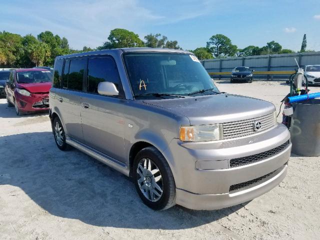 JTLKT334864045984 - 2006 TOYOTA SCION XB Grau Foto 1