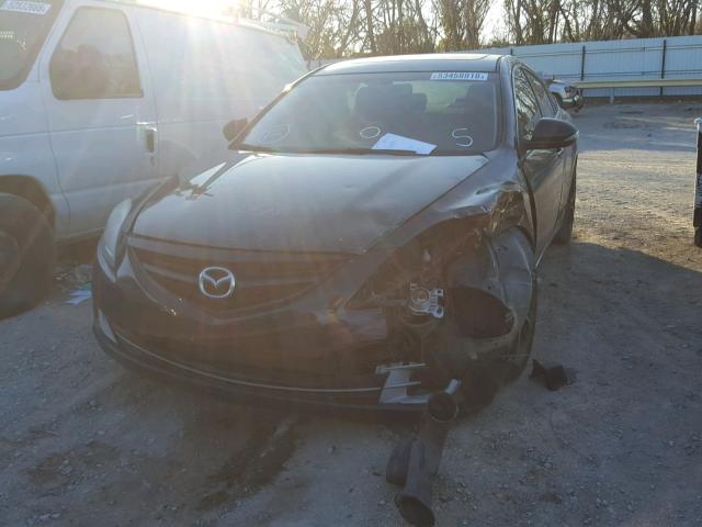 1YVHZ8CH0D5M11040 - 2013 MAZDA 6 GRAND TO BLACK photo 9