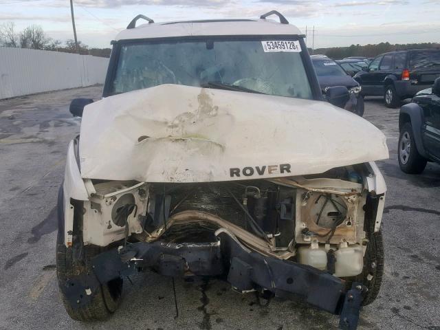 SALTW15461A708903 - 2001 LAND ROVER DISCOVERY WHITE photo 9